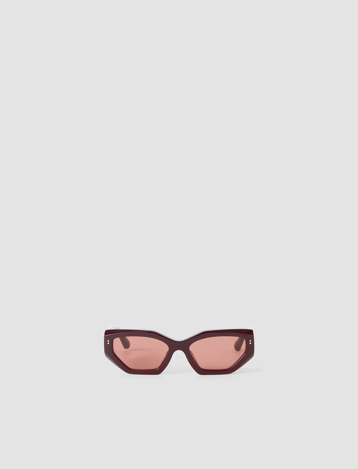 Burgandy Souk Sunglasses - Joseph