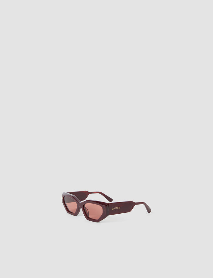 Burgandy Souk Sunglasses - Joseph