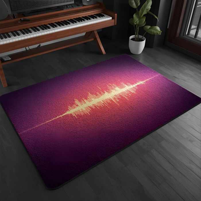 Soundwave Gradient Area Rug