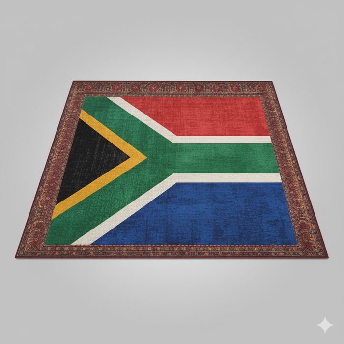 South African Colors Area Rug