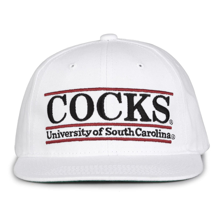 Retro Bar Snapback - White