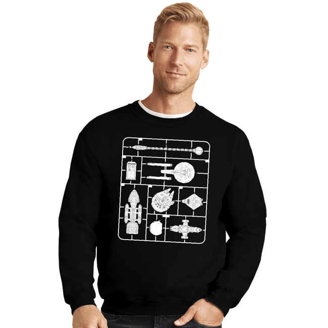 Crewneck Sweater, Unisex / Small / Black