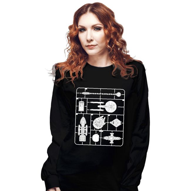 Long Sleeve Shirts, Unisex / Small / Black
