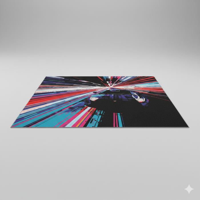 Speed Motion Area Rug