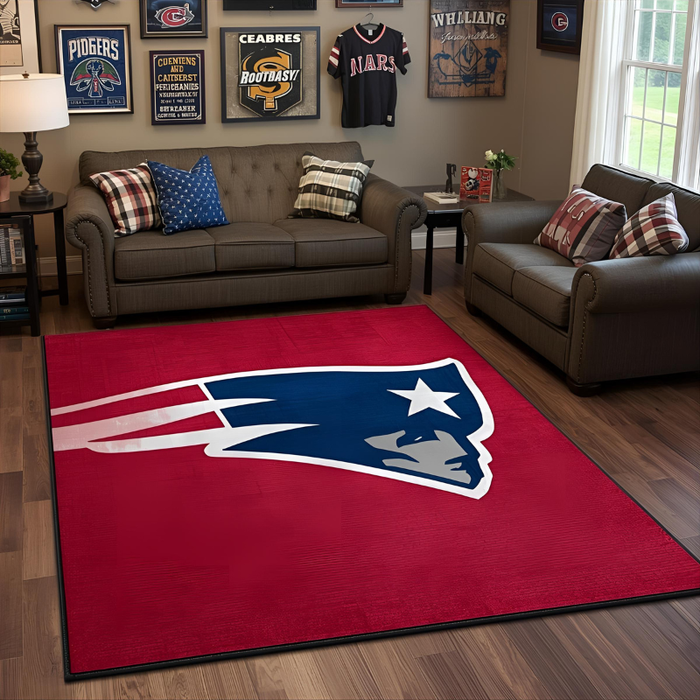 Sports Emblem Area Rug