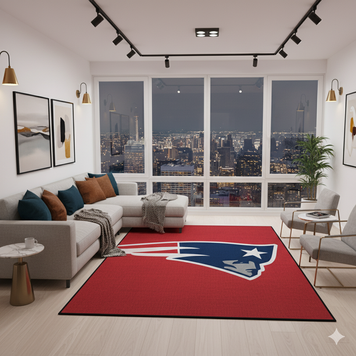 Sports Emblem Area Rug