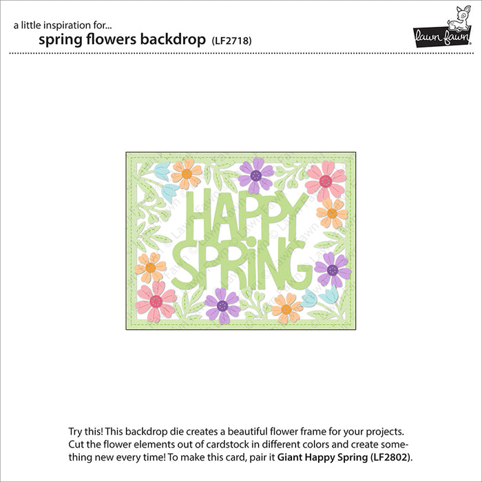 spring flowers backdrop