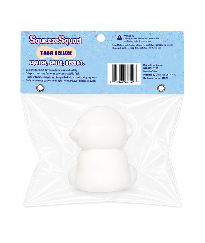 Squeeze Squad Taba Deluxe Ice Cream Puppy Accessories Frankie's Exclusives