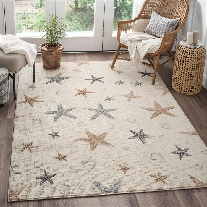 Starfish & Sand Area Rug