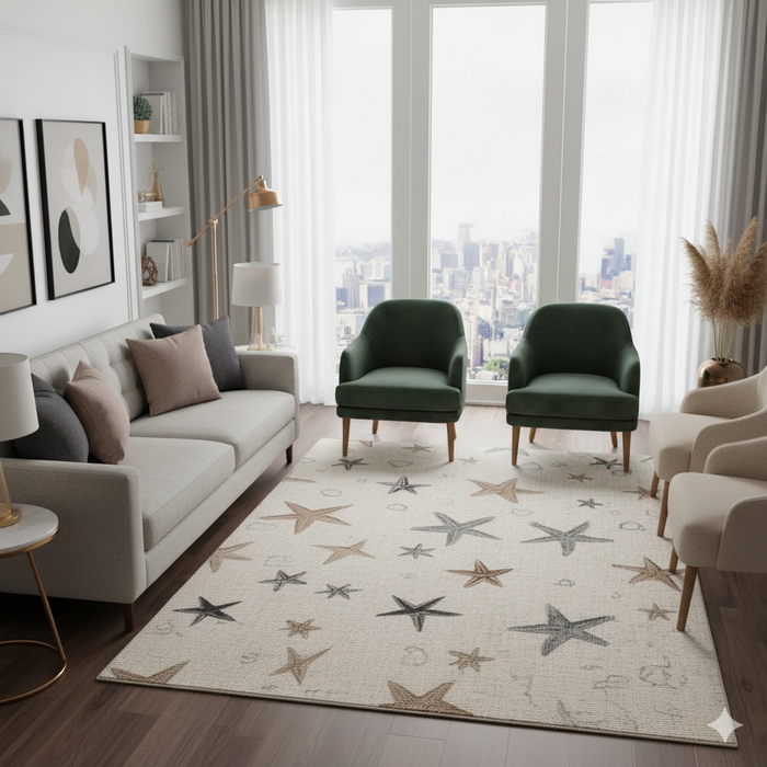 Starfish & Sand Area Rug