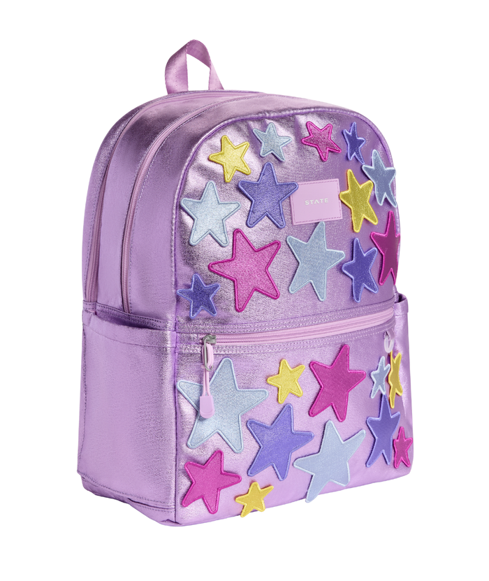 State Bags Kane Kids Double Pocket Backpack 3D Stars Accessories State bags