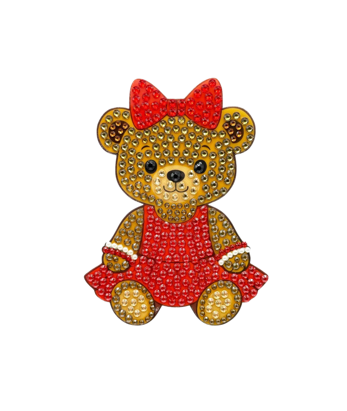Sticker Beans Big Camp Cheer Bear Sticker Camp Sticker Beans Red