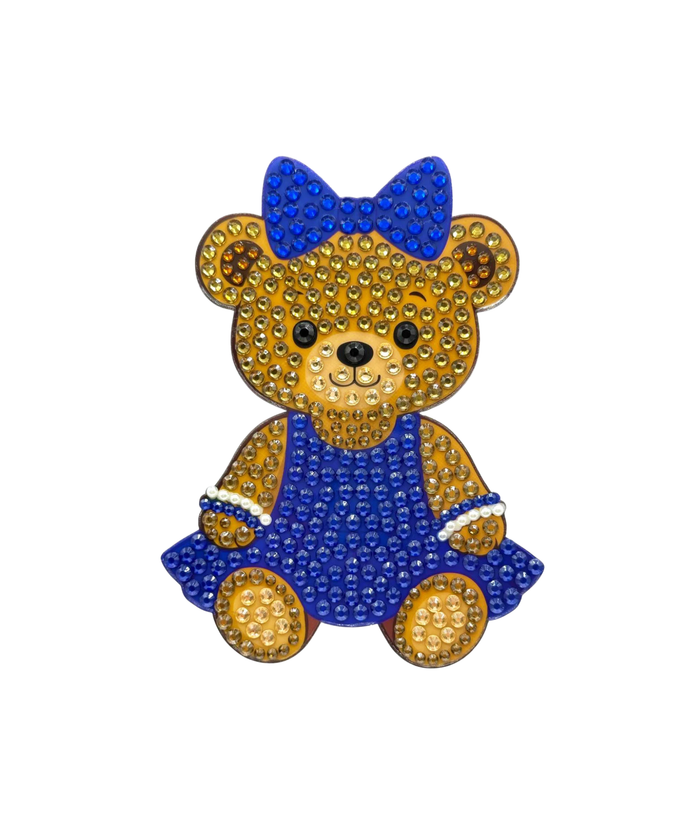 Sticker Beans Big Camp Cheer Bear Sticker Camp Sticker Beans Blue