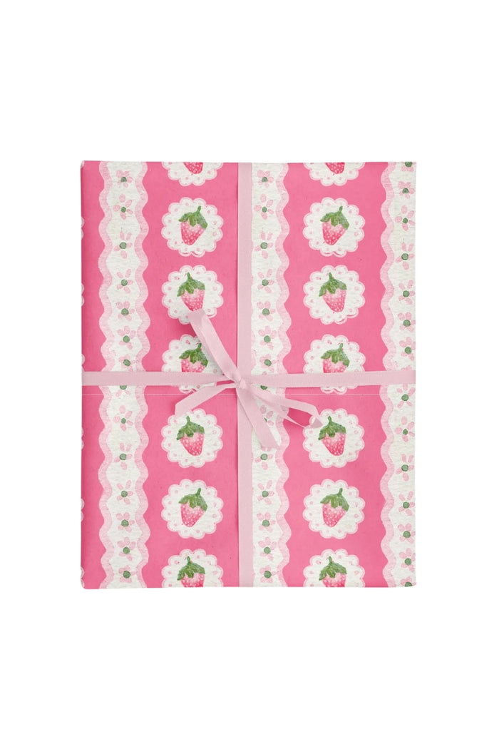 Strawberry Daydream Wrapping Paper
