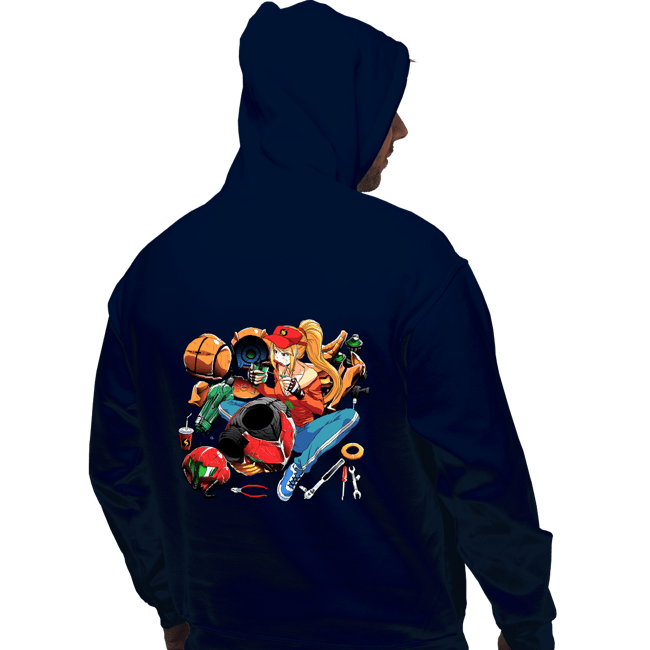 Pullover Hoodies, Unisex / Small / Navy