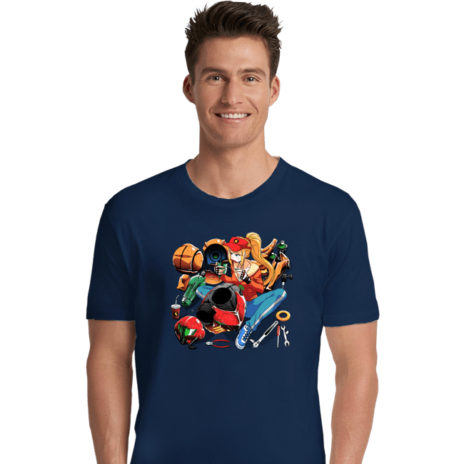 Premium Shirts, Unisex / Small / Navy