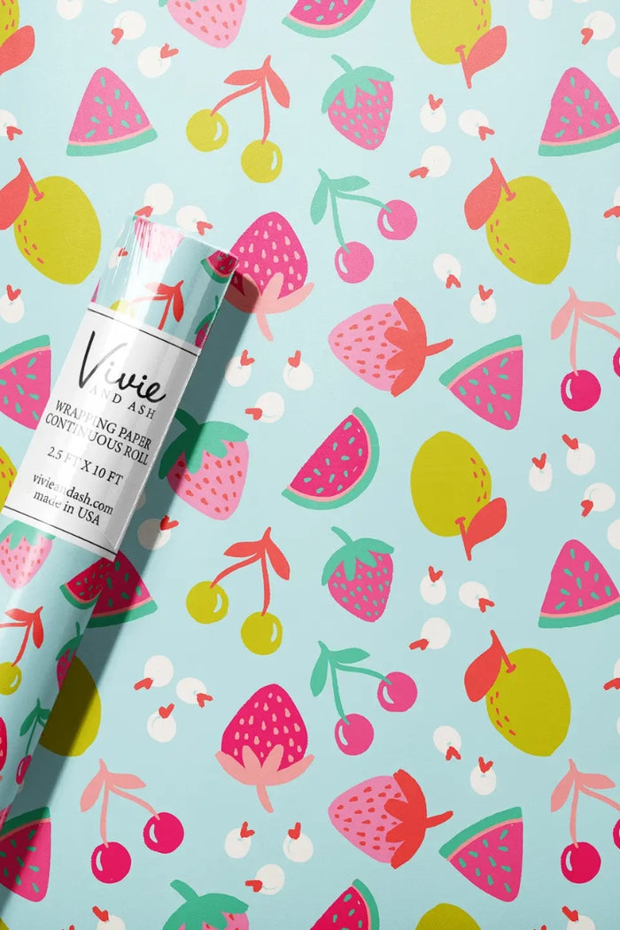 Summer Fruit Wrapping Paper