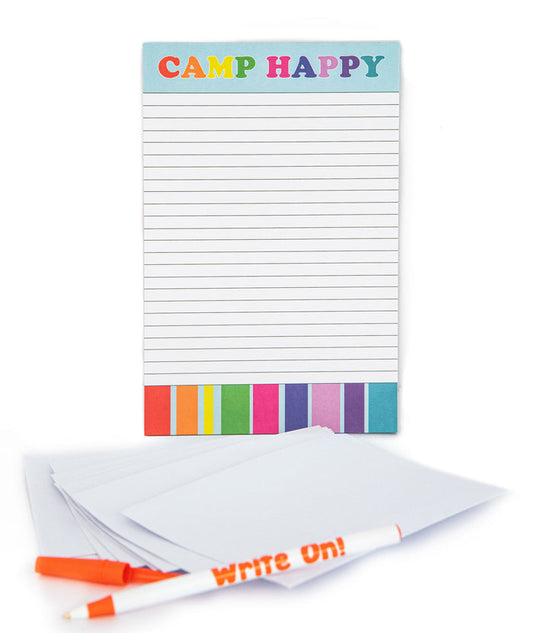 Sunny Marshmallow Camp Happy Notepad Set Distressed/seasonal accessories Sunny Marshmallow Multi