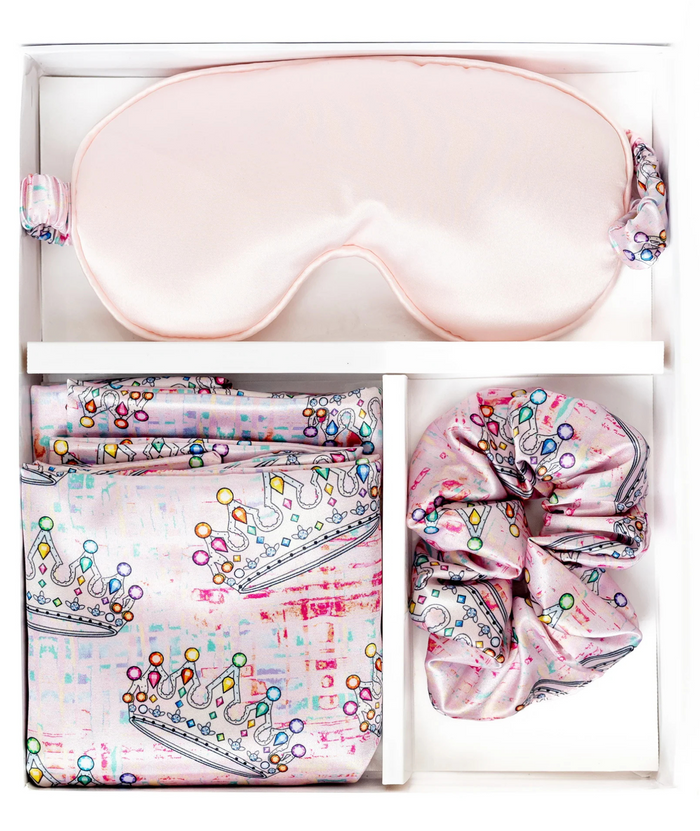 Sunshine Society Girls Cozy Club Set Crown Jewel Accessories Sunshine Society