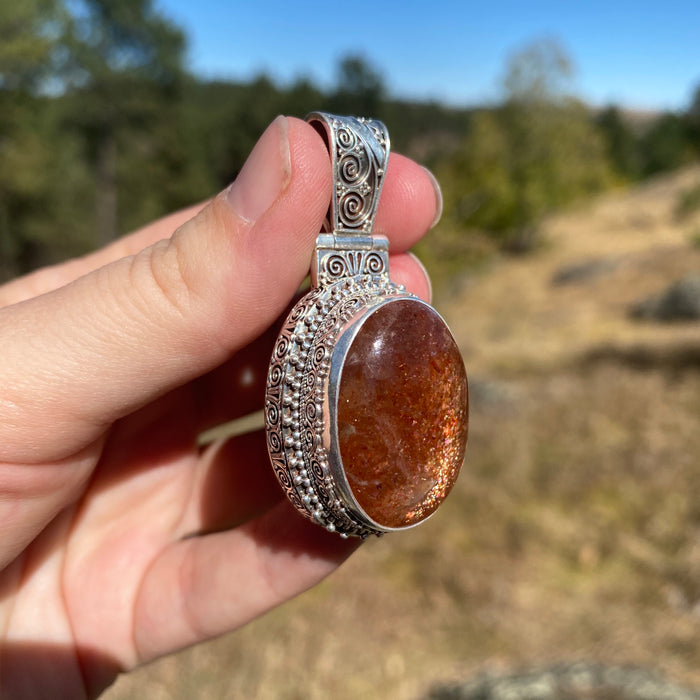 Sunstone Pendant
