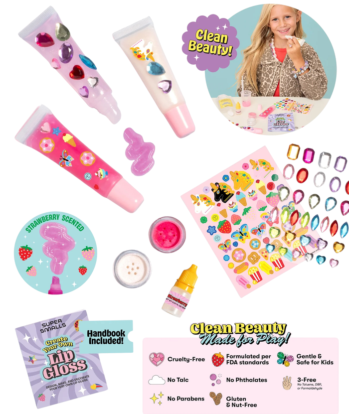 Super Smalls Create Your Own Lip Gloss Accessories Super Smalls