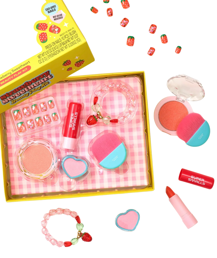 Super Smalls Strawberry Sweetheart Beauty Play Kit Accessories Super Smalls Multi