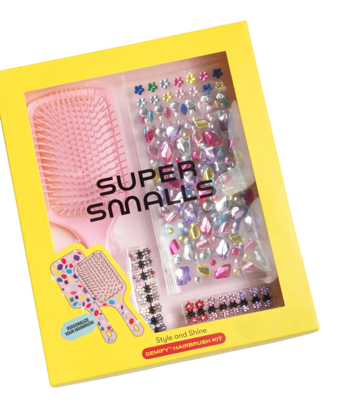 Super Smalls Style and Shine Gemify Hairbrush Kit Accessories Super Smalls Multi