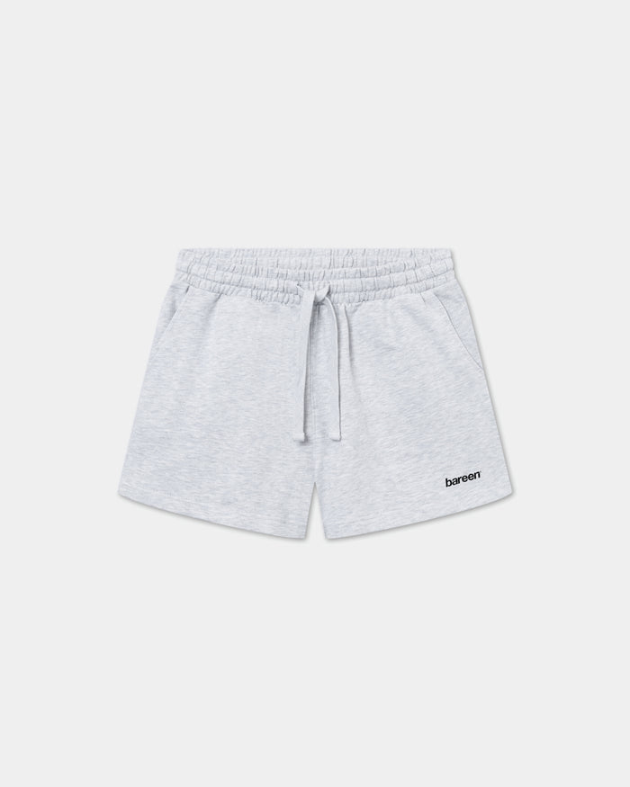 Sweat Shorts - Logo, Women - Cloudy Grey