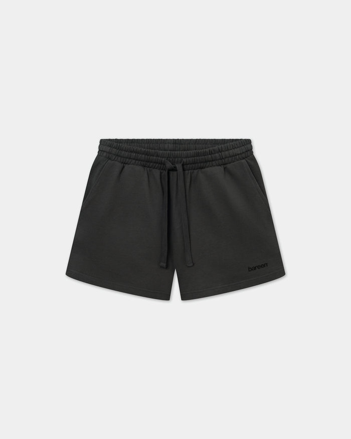 Sweat Shorts - Logo, Women - Vintage Black