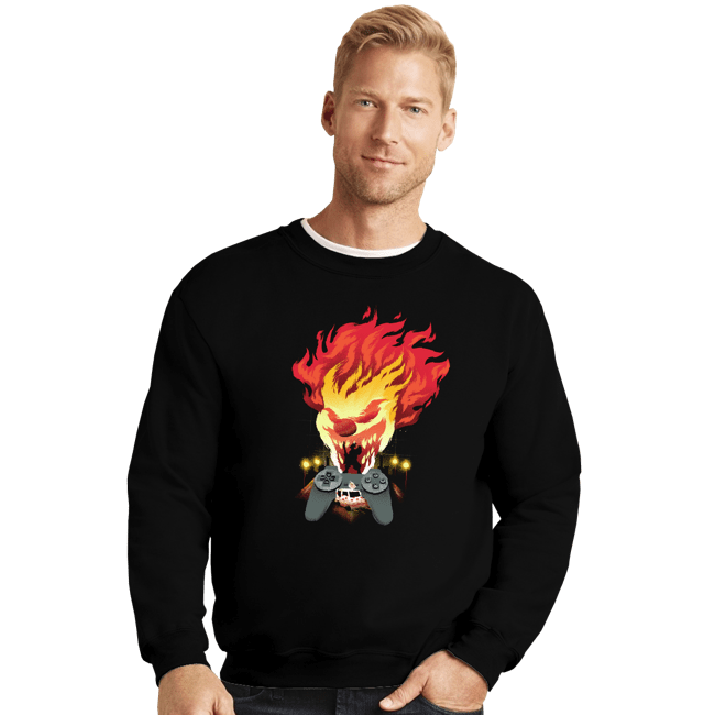 Crewneck Sweater, Unisex / Small / Black