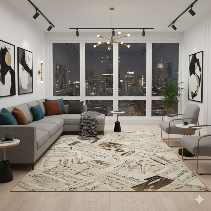 Symphony Sheet Area Rug