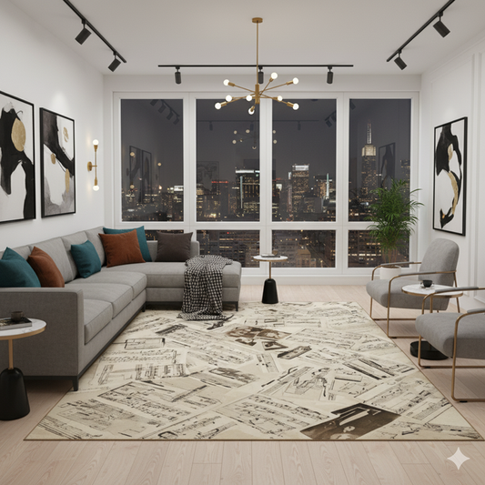 Symphony Sheet Area Rug