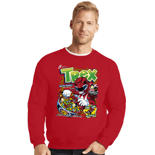 Crewneck Sweater, Unisex / Small / Red