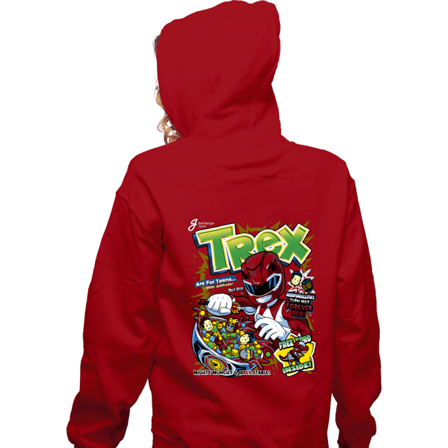 Zippered Hoodies, Unisex / Small / Red