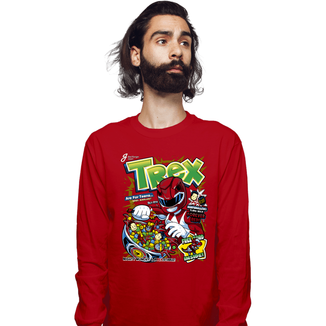 Long Sleeve Shirts, Unisex / Small / Red