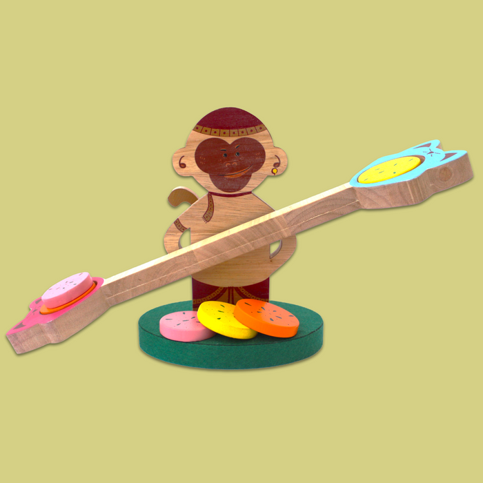 Taali Chalak Bandar- Balancing Toy Set (6 Months+)