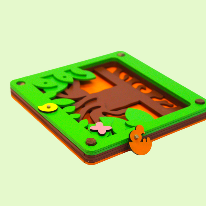 Taali Ped - Parts of Tree Stacking Puzzle Toy Set (1+ Years)
