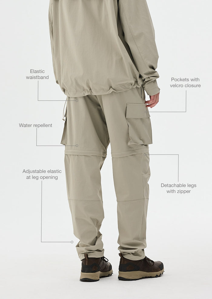 Technical Cargo Pants, Women - Sport 3 - London Fog