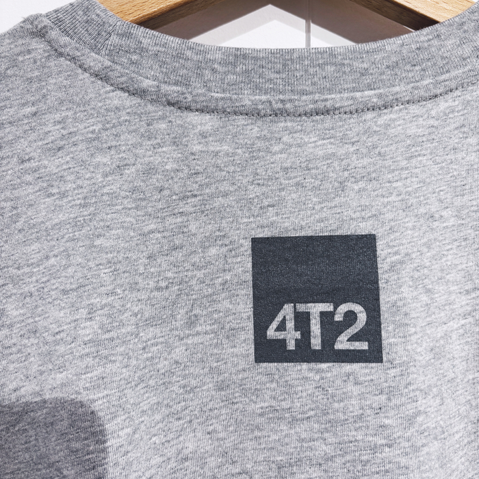 tee, no offdays, heather grey.