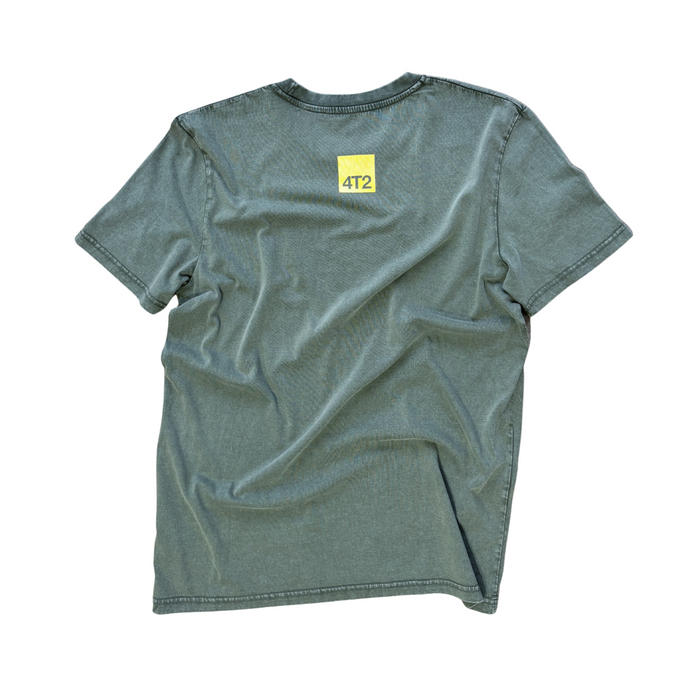 tee, una más, vintage green.