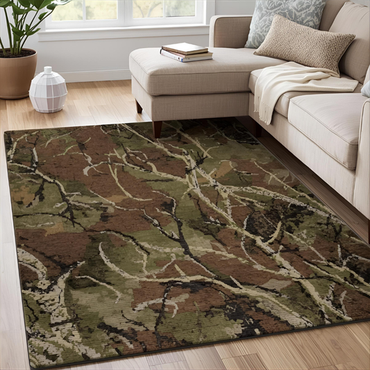 Terra Camo Area Rug