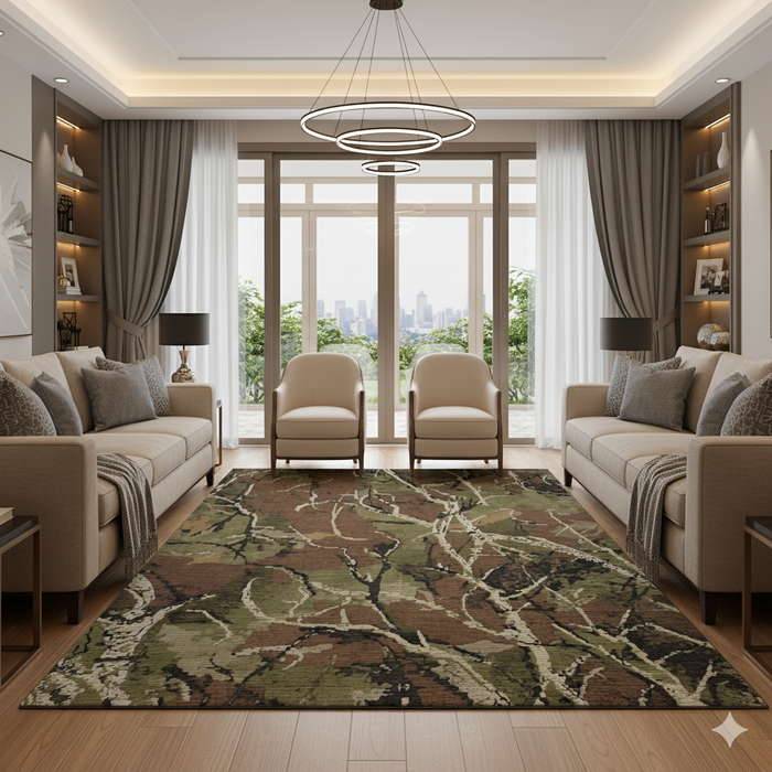 Terra Camo Area Rug
