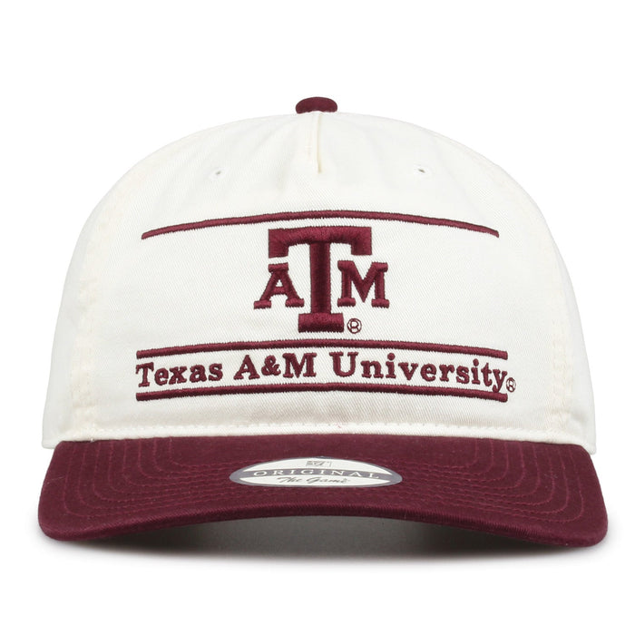 Texas A&M Aggies Original Bar Snapback, front view
