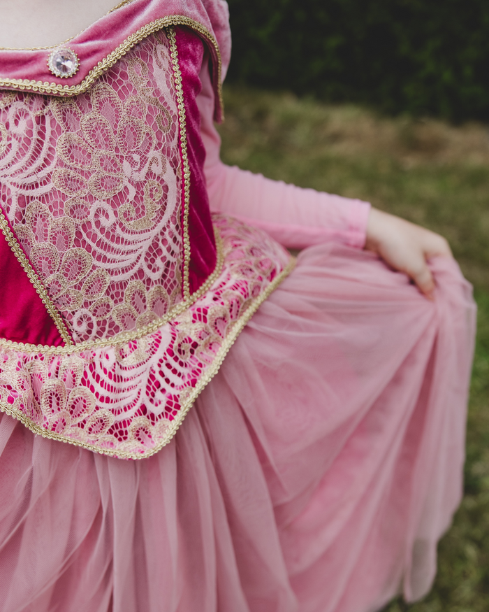 princess aurora fairy tale princess dress. children's luxury costumes