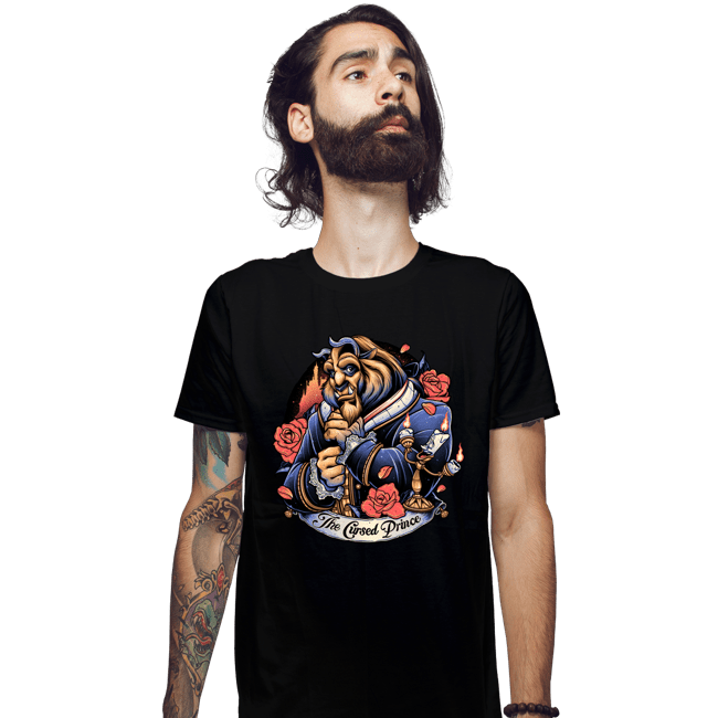 Daily_Deal_Shirts Fitted Shirts, Mens / Small / Black The Beast