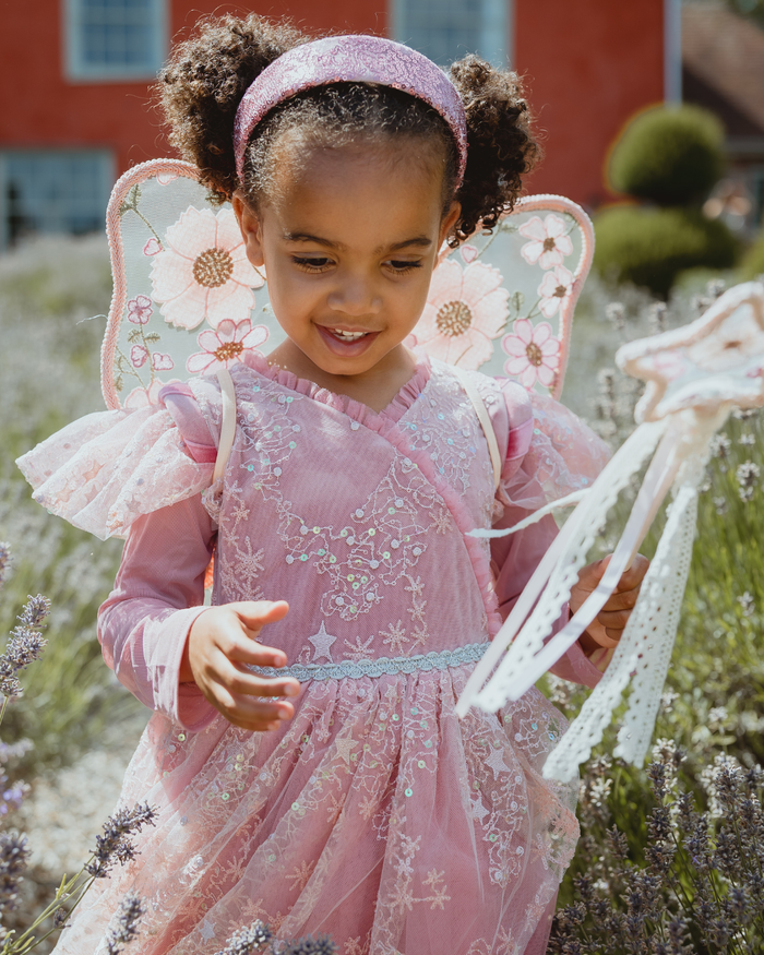 Star tulle party dress for girls - second view