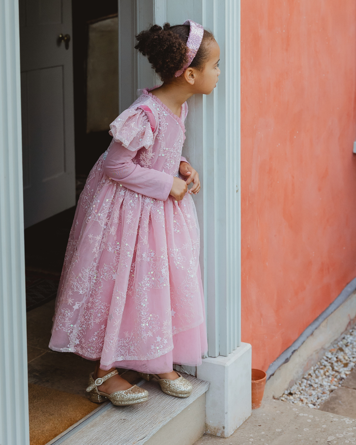 Star tulle party dress for girls - fifth view