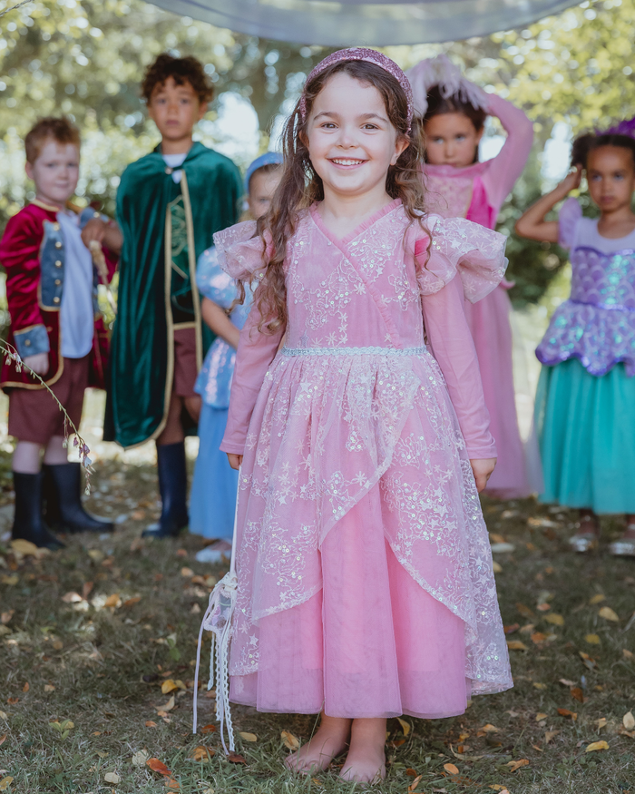 Star tulle party dress for girls - sixth view
