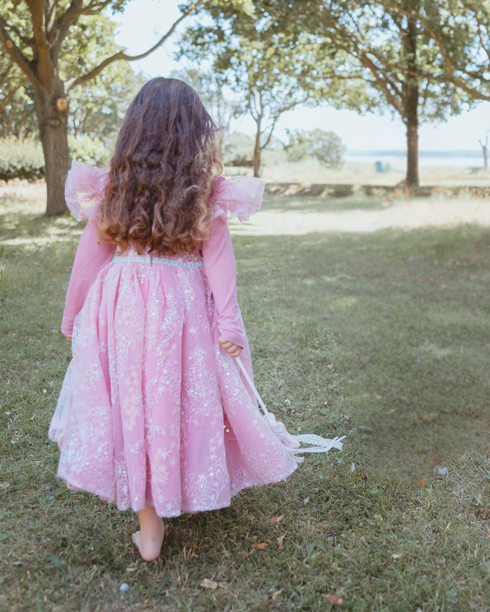Star tulle party dress for girls - seventh view