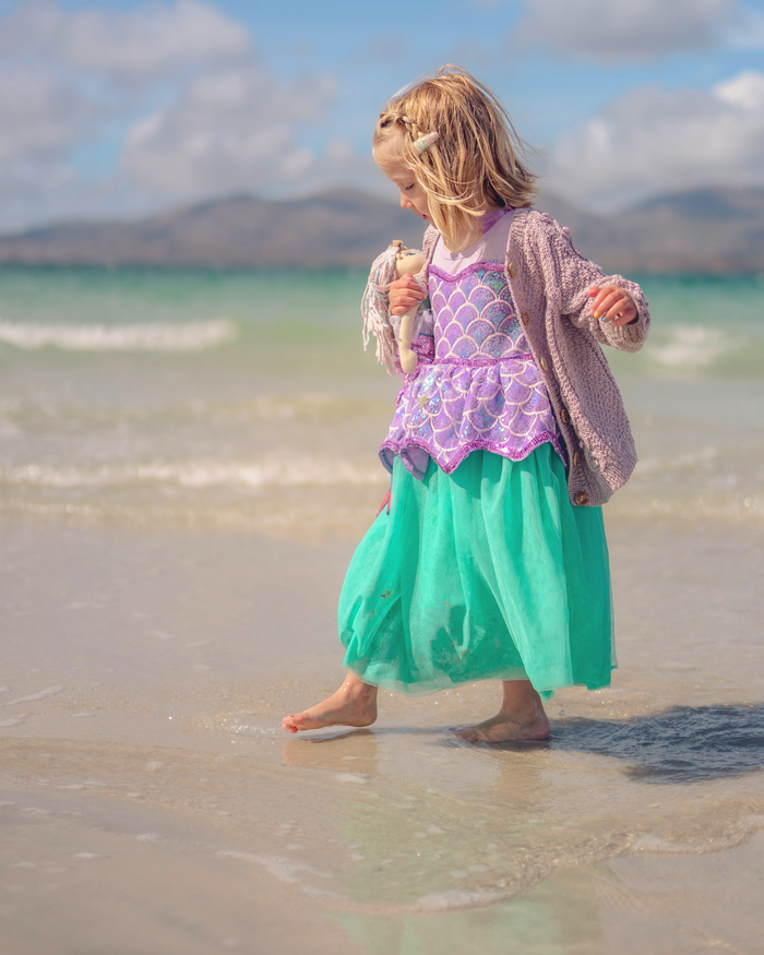 Mermaid dress beach